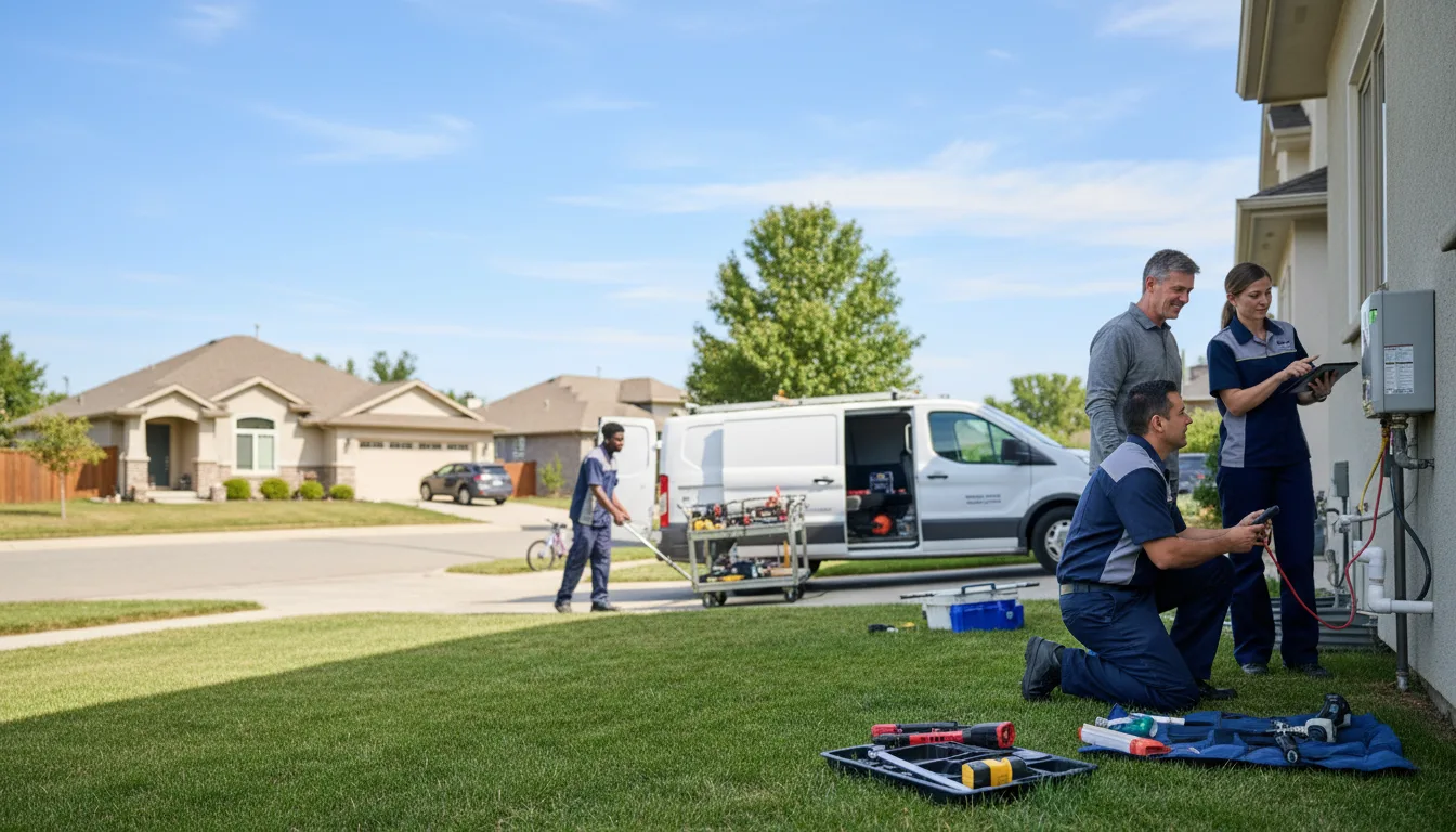 Tankless water heater service in Dixon, IL
